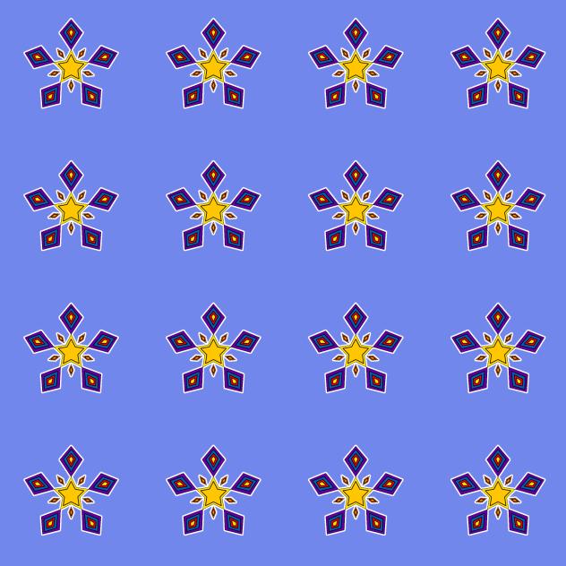 Star - Pattern - ibisPaint