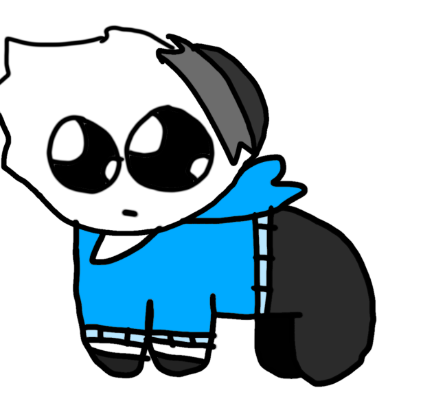 I drew my oc as a yipee…