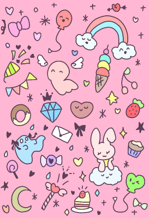 夢かわイラスト