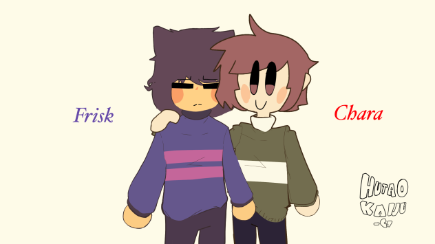 Frisk and Chara