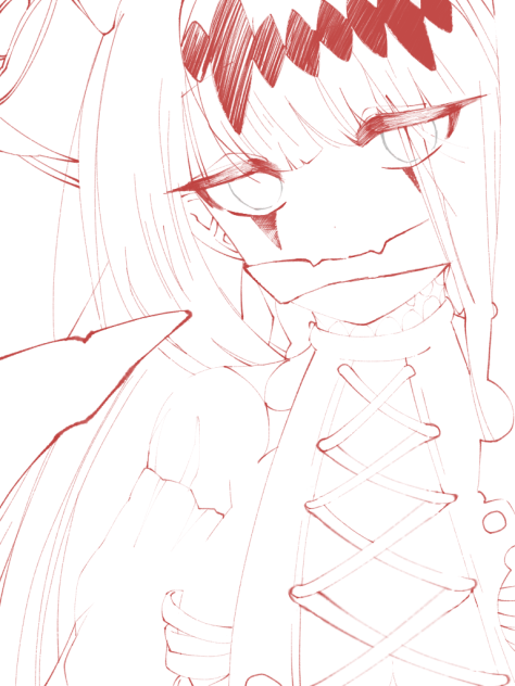 精霊騎士トリスタン　線画