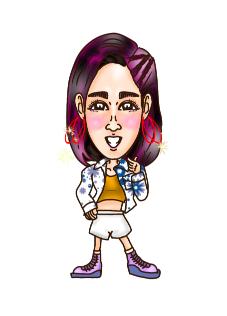 似顔絵 NiziU RINA