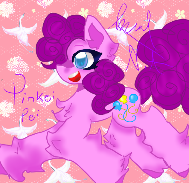 Pinkei pei pony
