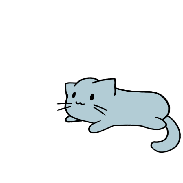 ねこに入る人々