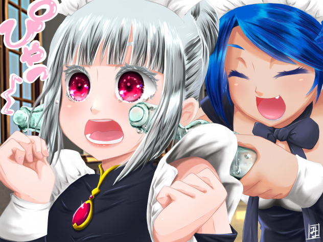 メイドさんの日常（ラムネはいかが？）