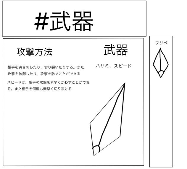 モフスケ守る武器