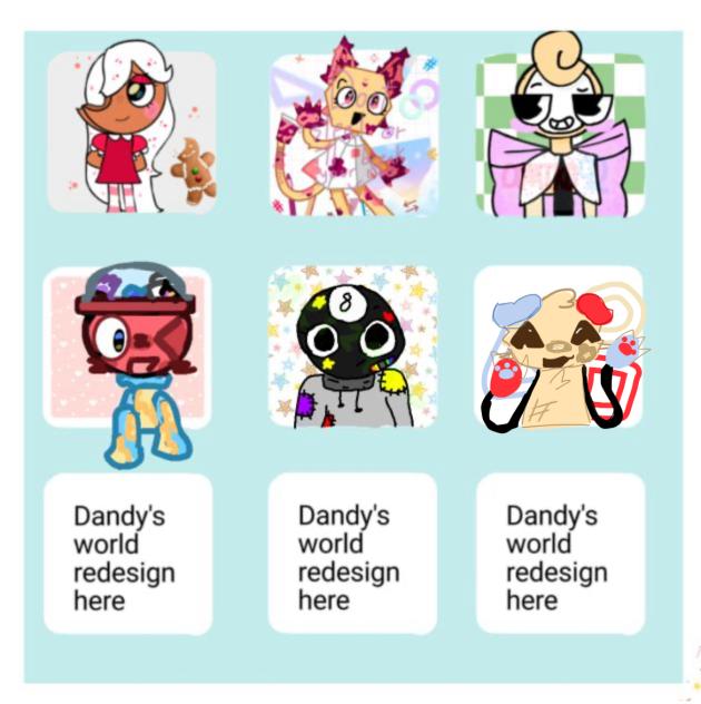 Dandys world collab again (i did goob)