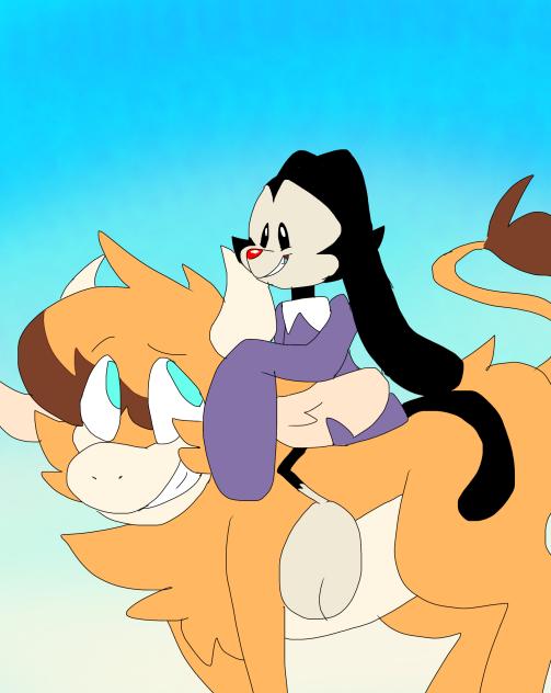 Mara Rides On Candy 🐮