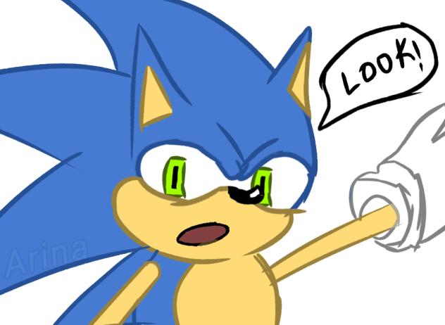 Sonic Scetch +Colored