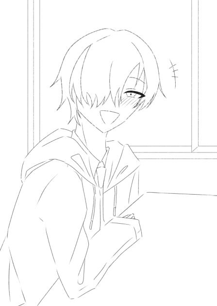 たくぱんさん：線画