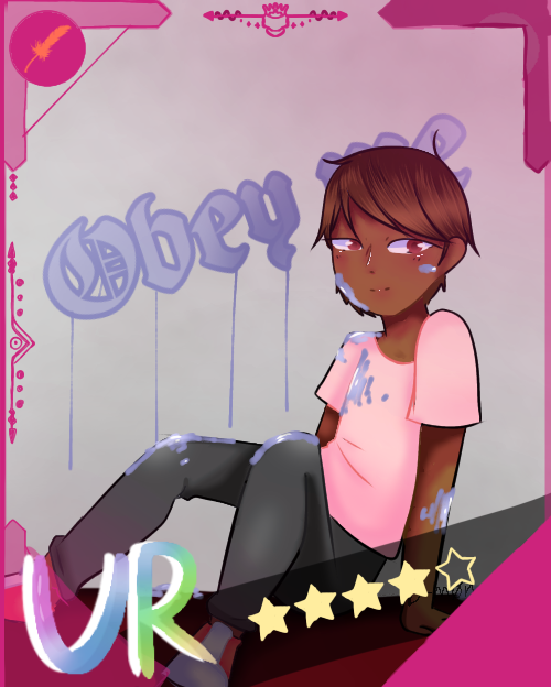 [ Obey Me OC ] Card re-Draw
