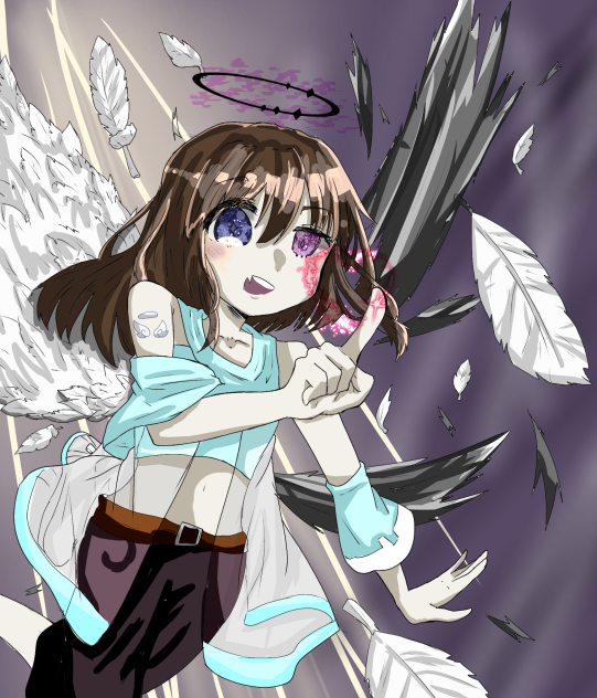 堕天使 塗ったど Ibispaint