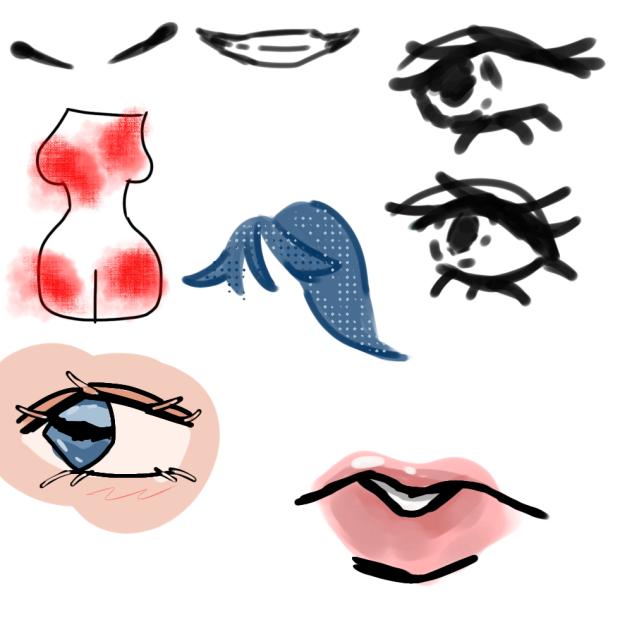 brush testing - ibisPaint