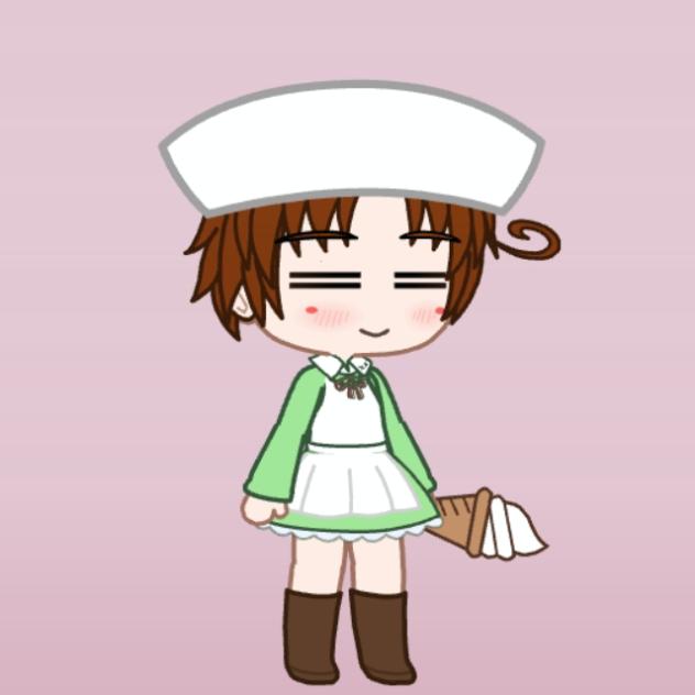 Chibitalia eats ice cream