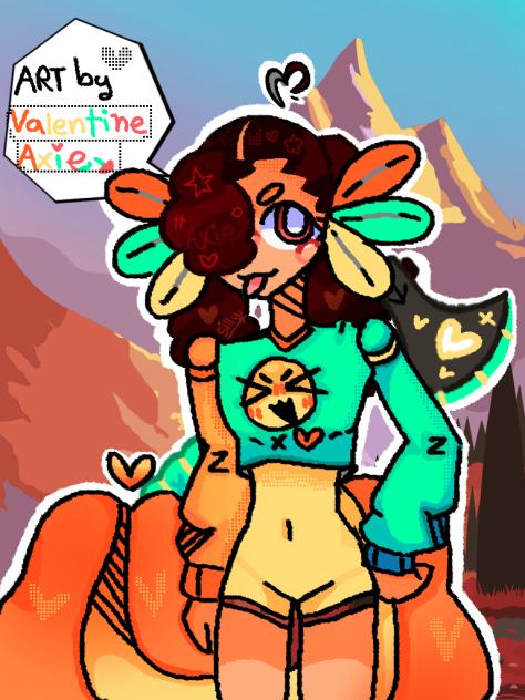 Redrawing Axie -Humanized Version-