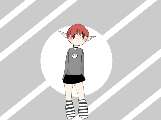 I tried to draw dikon legs