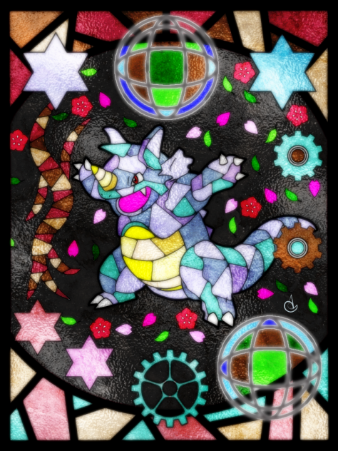 Rhydon サイドン (Stained Glass Version)