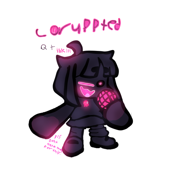 Corrupted QT from fnf idk lol