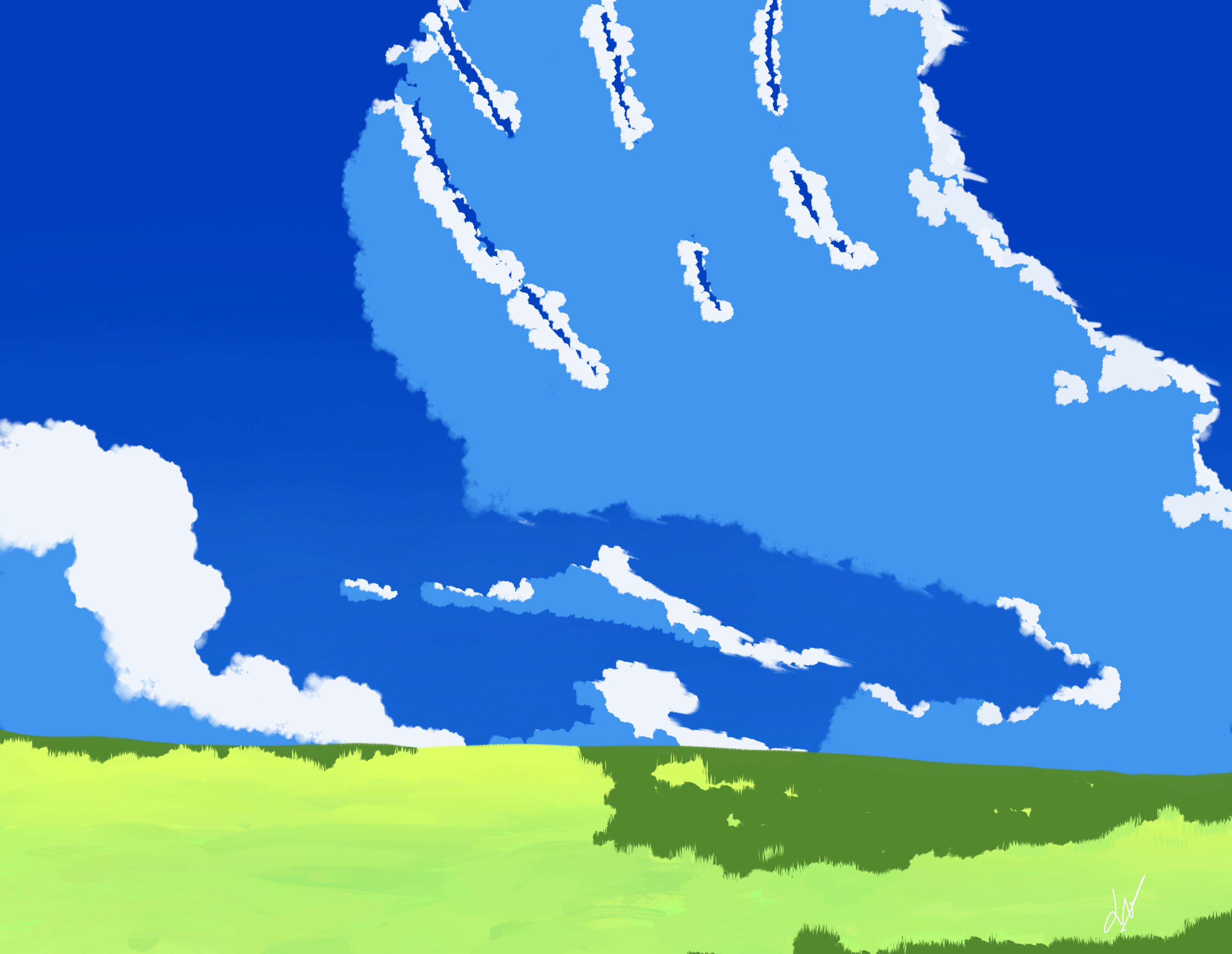 Grassland - ibisPaint