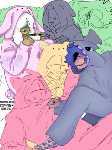 Silly little collab {repost}