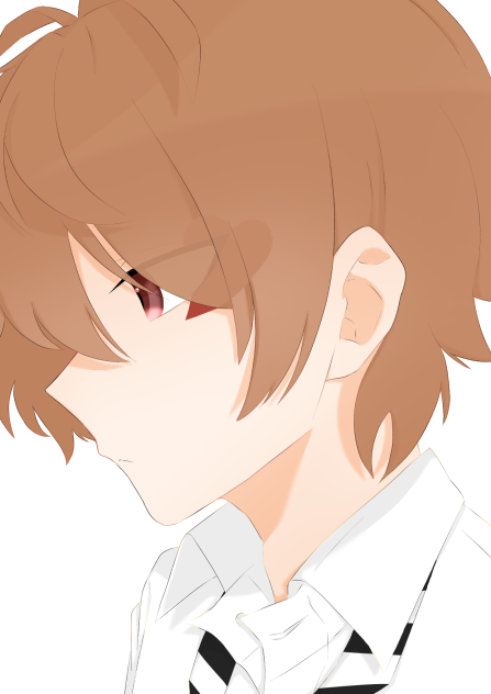 横顔