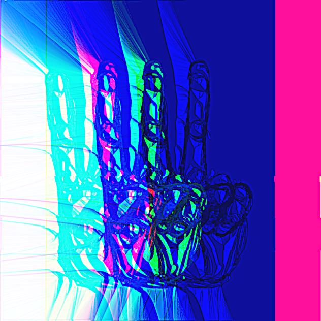 手（フィルターに頼りっぱなし）
