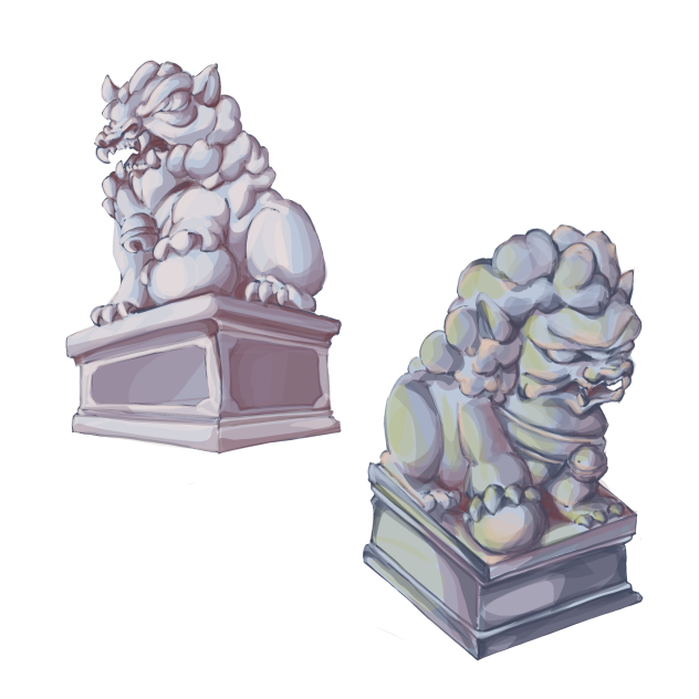 Gurdian lions