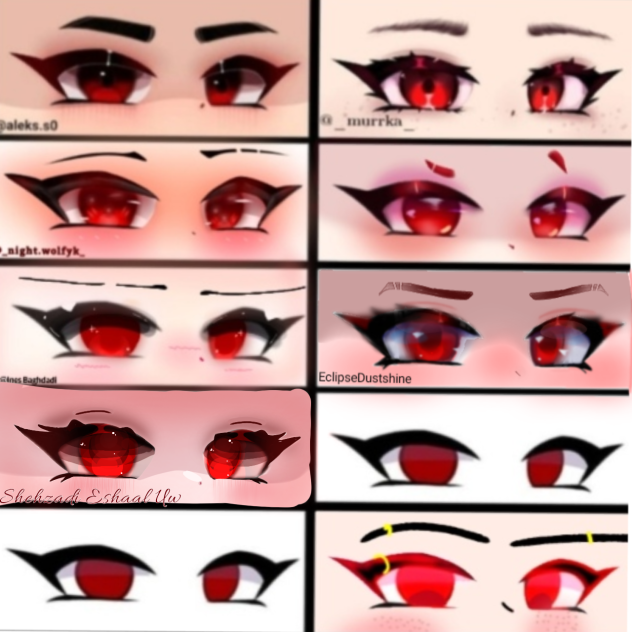 Gacha face collab