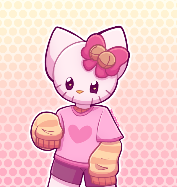 Hello Kitty redraw 2st