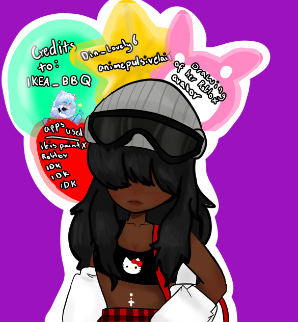 My friends Roblox avatar