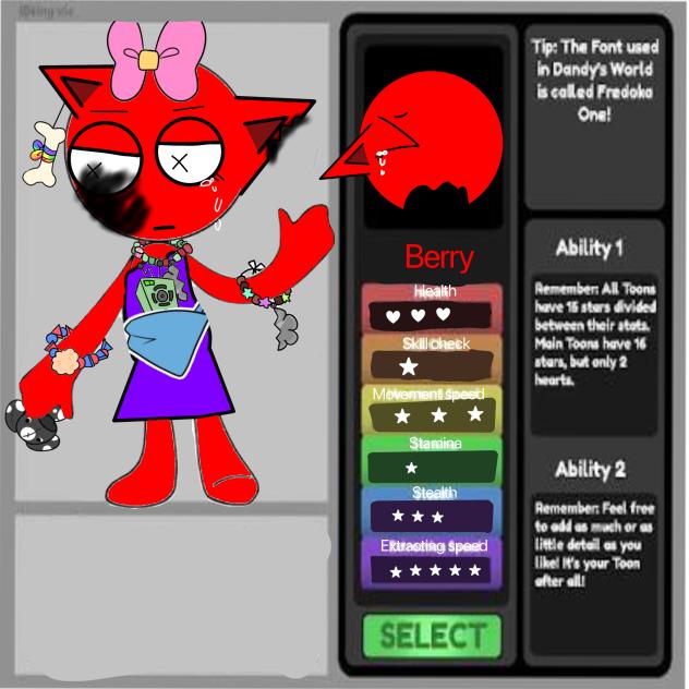 Dandy world oc