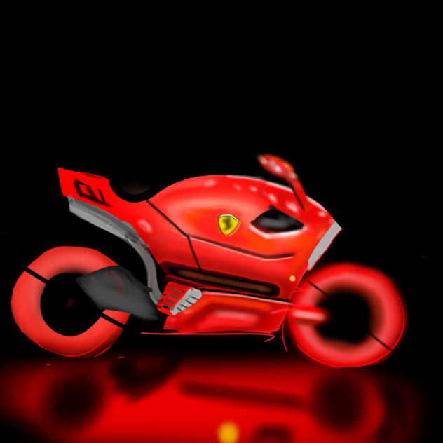 Ferrari bike - ibisPaint