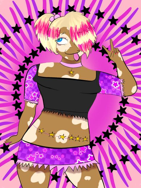 My Oc in a swimsuit!