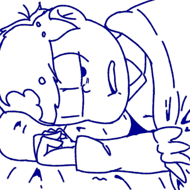 おそ松さん・塗り絵・(一緒にお昼寝〜)
