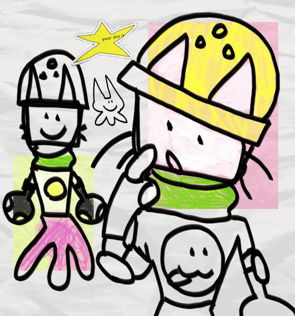 Awesome radical drawing