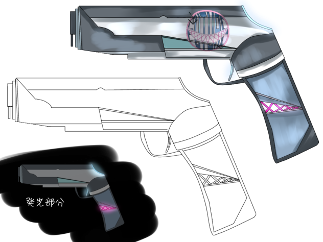 戦闘ゲー作るから銃①