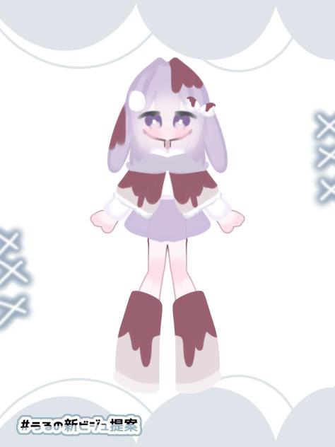 チョコマシュマロうさぎ