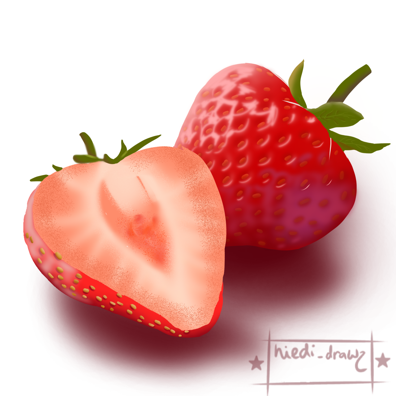 Strawberry practice 1 - ibisPaint