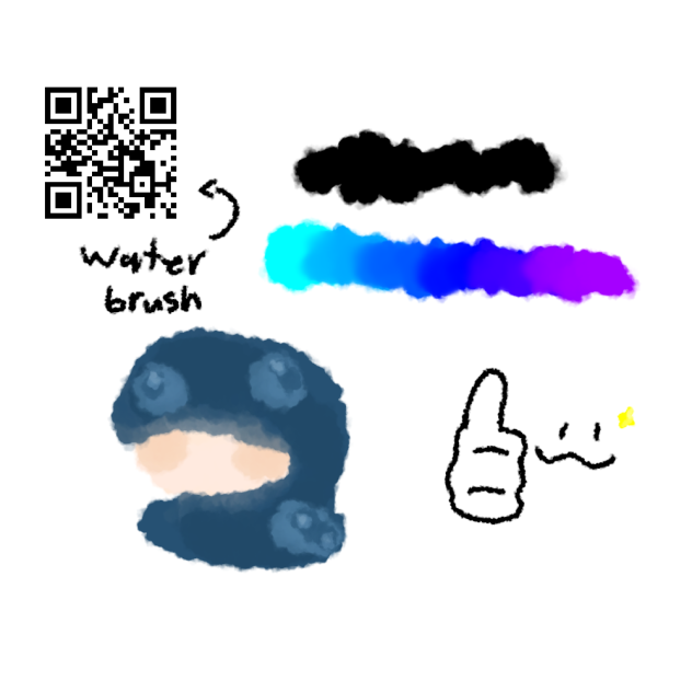 water brush - ibisPaint