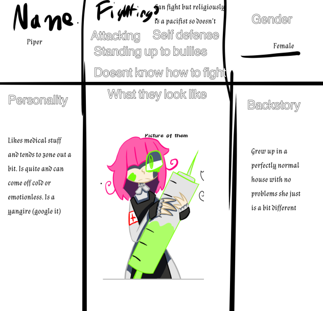 Character for freaks club