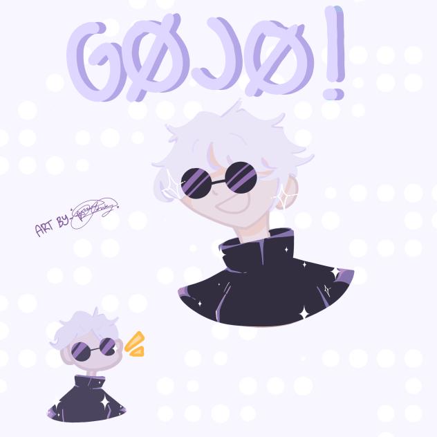 Gojo Jojo - ibisPaint