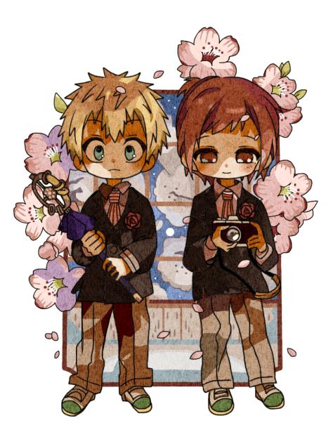 地縛少年花子くん　ミツバ　光 光くん＆ミツバくん - ibisPaint