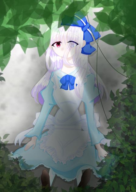 廃墟の人形