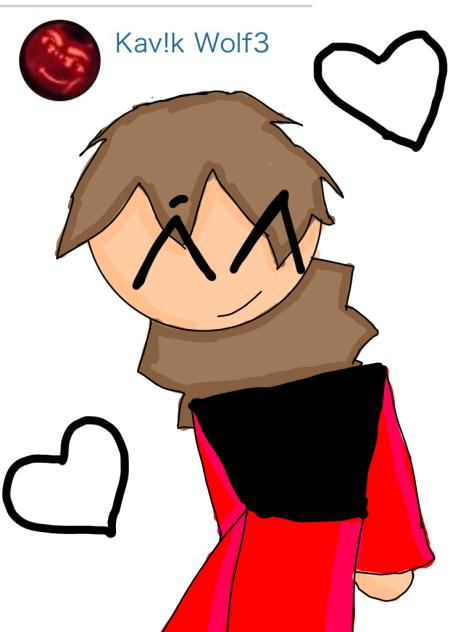 Fan art for Kav!k wolf3!