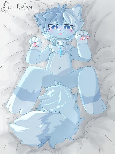 He's waiting~
