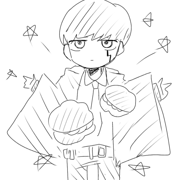 落描きマッシュ