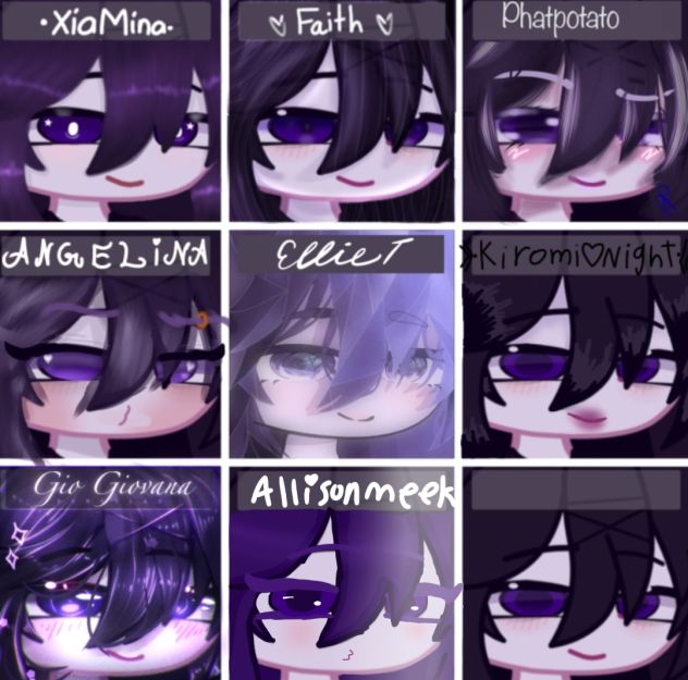 purple eye edit
