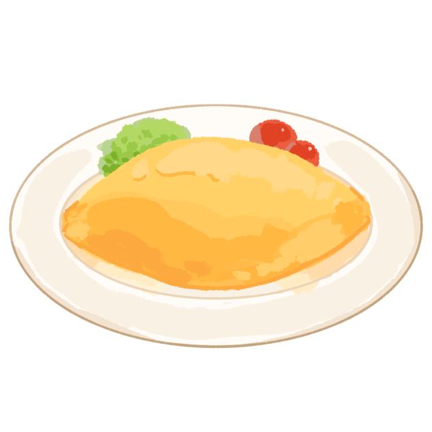 オムライス　ケチャップなし