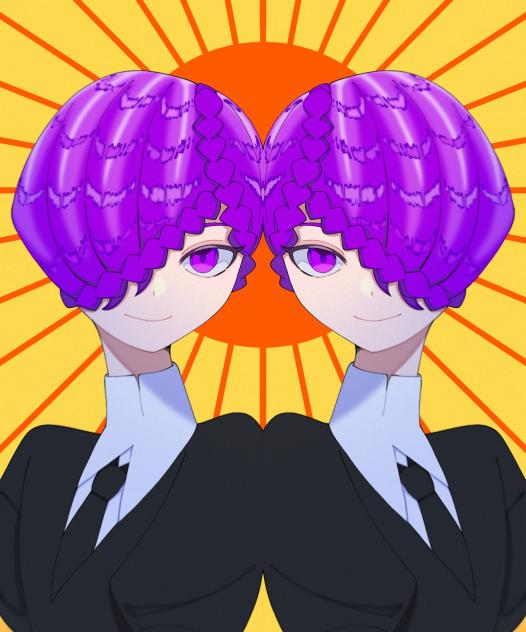 2人で1つ、僕らは双晶アメシスト。