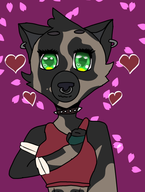 Kumo when she sees raph